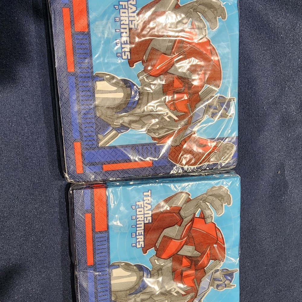 Transformers Party Napkins